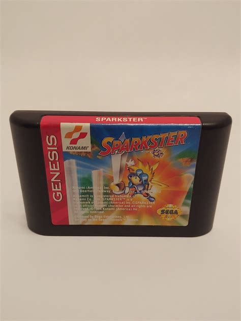 Sparkster (Sega Genesis, 1994) CIB Excellent Condition! 83717160120 | eBay