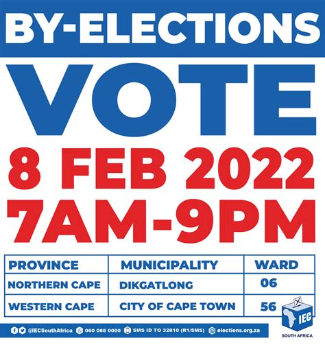 IEC South Africa on Twitter: " Attention all voters Don't forget that there's a by-election ...