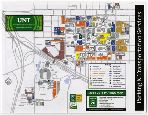 Unt Dallas Campus Map | Campus Map | Campus map, Transportation services, Map