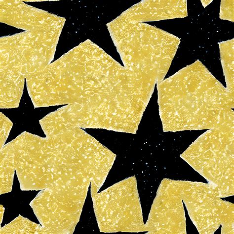 Black Stars Gold Glitter Background Hyper Realistic Painting ...