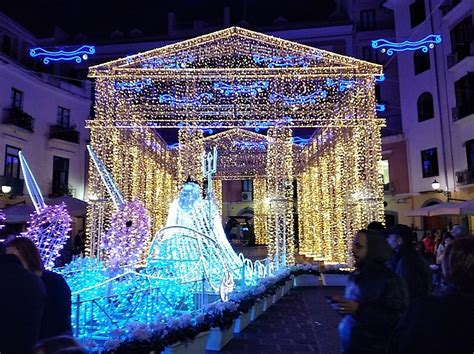 Salerno Luci d'Artista Christmas Lights, Event in Campania, Italy