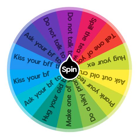 School dares | Spin the Wheel - Random Picker