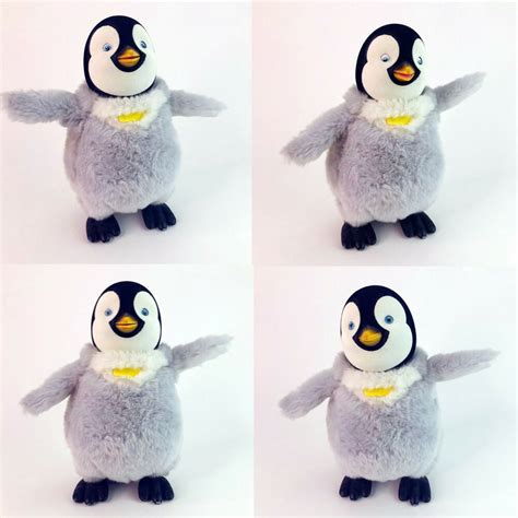 HAPPY FEET Dancing Singing Mumble Penguin 10" Tall Excellent Condition RARE 2006 #Thinkwaytoys ...