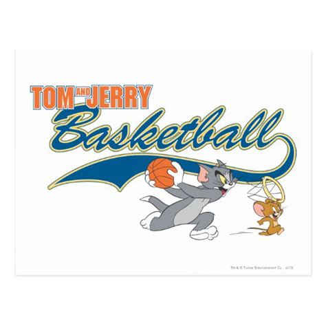 Tom and Jerry Basketball 5 Postcard | Zazzle.co.uk