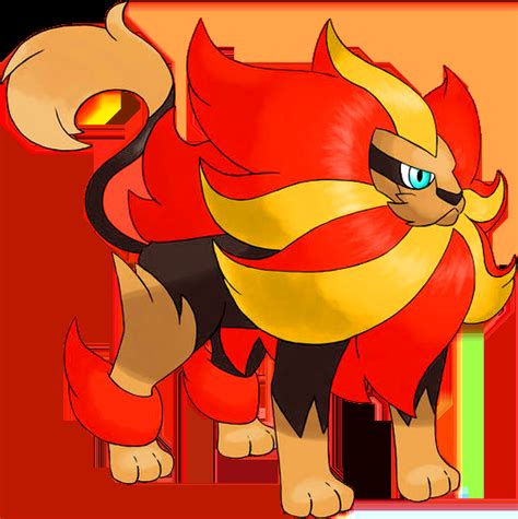 Pokemon #10668 Shiny-Mega-Pyroar Mega-S Picture - For Pokemon Go Players