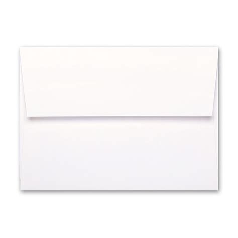Strathmore® Writing Bright White Wove 80 lb. 4.375 x 5.75 A-2 Announcement Envelopes 250 per Box