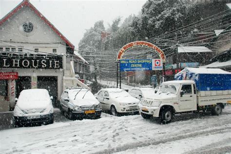 Snowfall in Dalhousie