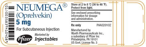 Neumega: Package Insert - Drugs.com