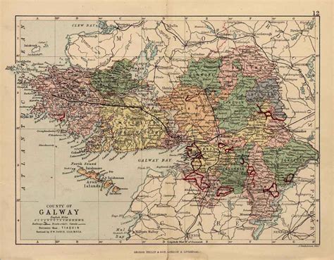 Marble Hill Ireland » Galway Maps in 2021 | Map, Old map, County map