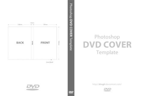 DVD Cover Template for Photoshop by dragit on DeviantArt