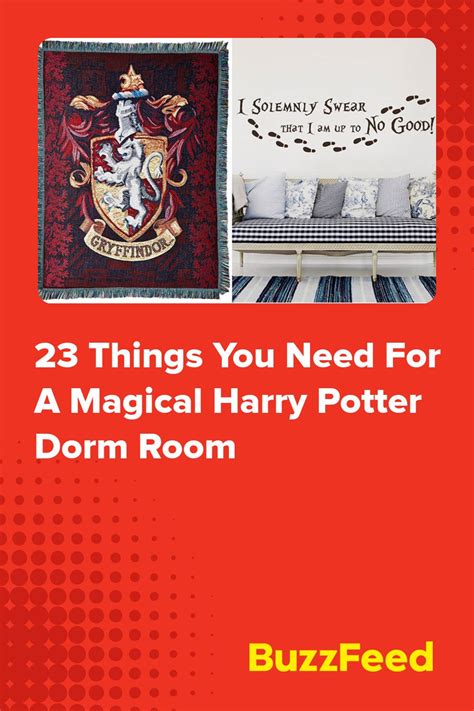 23 Things You Need For A Magical Harry Potter Dorm Room Harry Potter ...