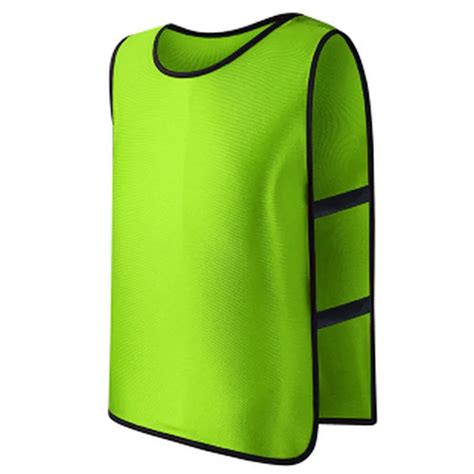 Men Football Vest Team Football Soccer Training Polyester Micro Mesh ...