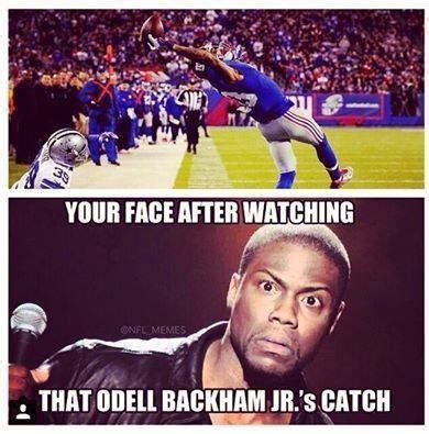 22 Meme Internet: your face after watching that odell beckham jr.'s catch. #BeckhamJr #Giants # ...