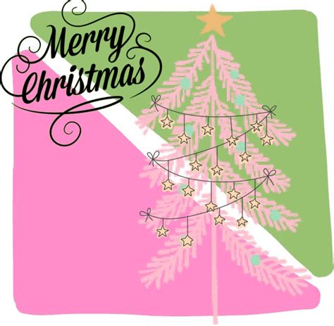 Modern Pink Christmas Tree Free Stock Photo - Public Domain Pictures