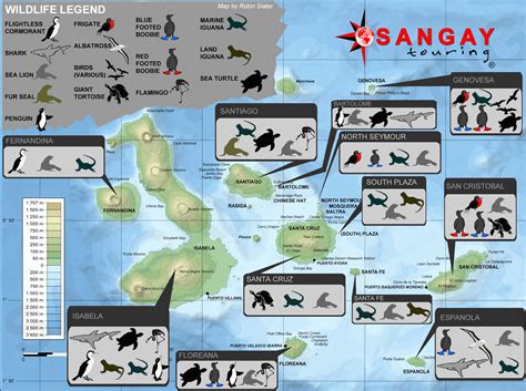 Map Galapagos Islands - Free Printable Maps