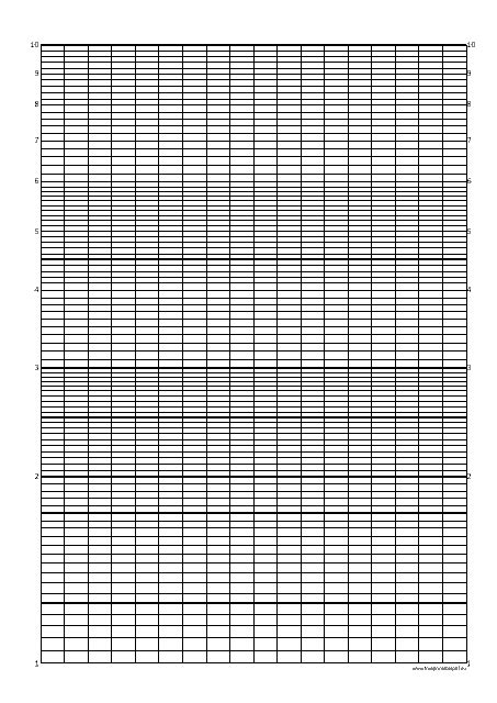 Logarithmic Graph Paper - 10*1 Download Printable PDF | Templateroller