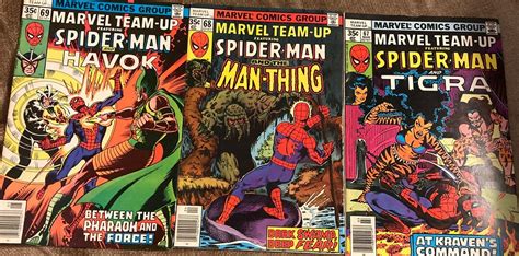 Marvel Comics Group Marvel Team-up Featuring Spiderman and Havock, the ...