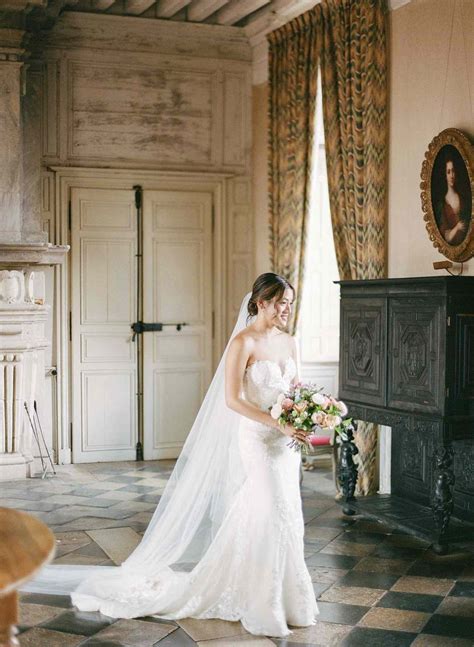 An Elegant and Intimate Wedding at a Château in France