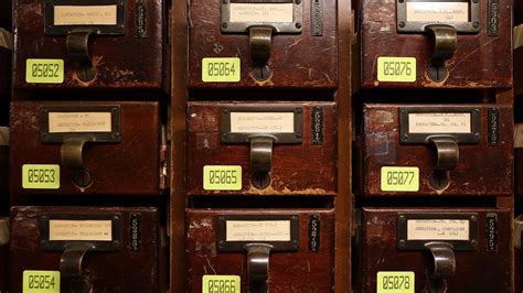 The Library of Congress released a fascinating history of card catalogs. Wait, come back! - Vox