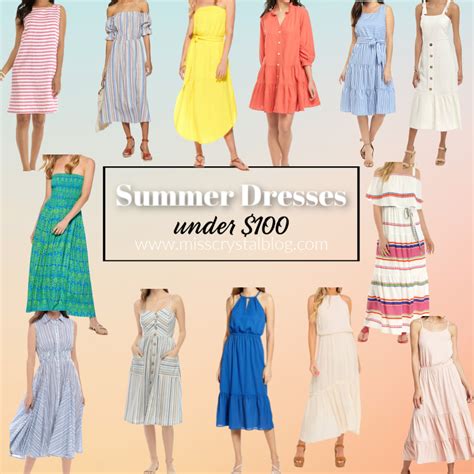 Summer Dresses Under $100 - Miss Crystal