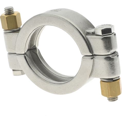 VNE - 2" Clamp Style Sanitary Stainless Steel Pipe High Pressure Clamp - 04700621 - MSC ...