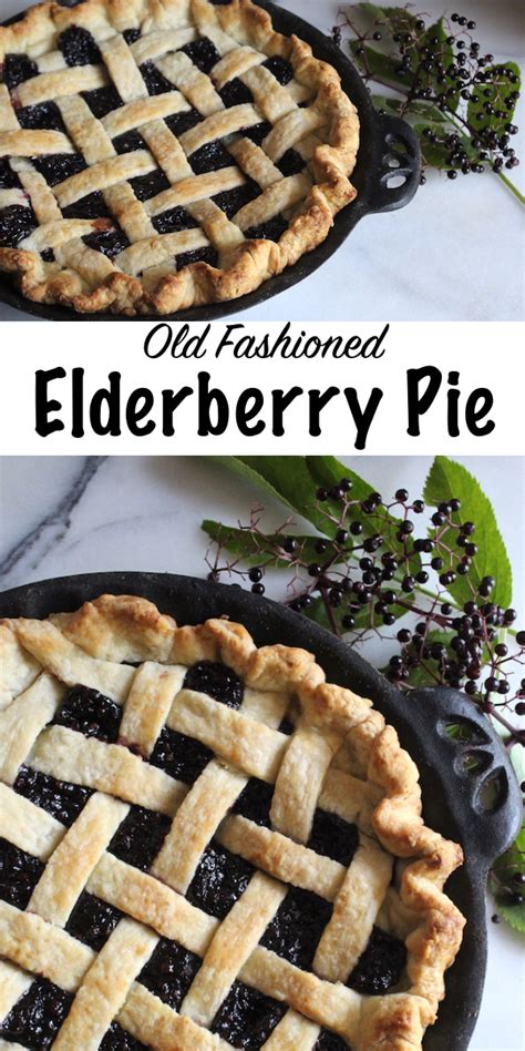 Elderberry Pie - Adamant Kitchen