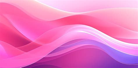 Premium Photo | Pink and purple waves background with a pink background