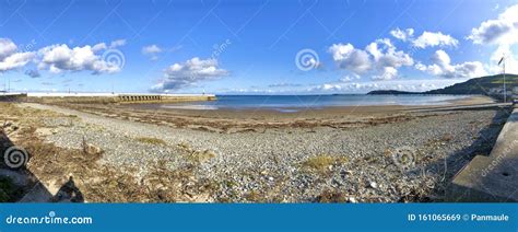 Sandy Beach at Ramsey Isle of Man Stock Image - Image of isles, landscape: 161065669