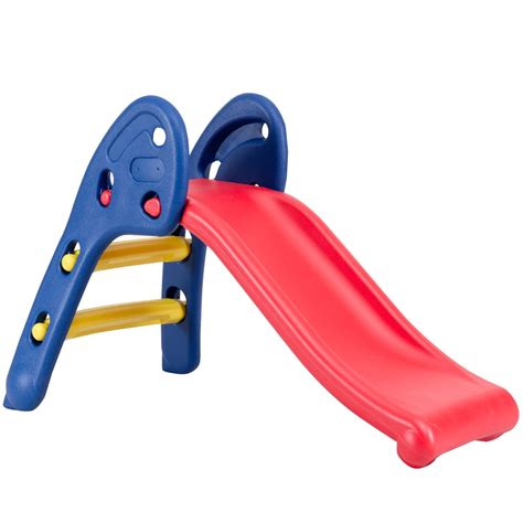 Topbuy Children's Folding Up-down Slide Plastic Fun Toy for Kids - Walmart.com