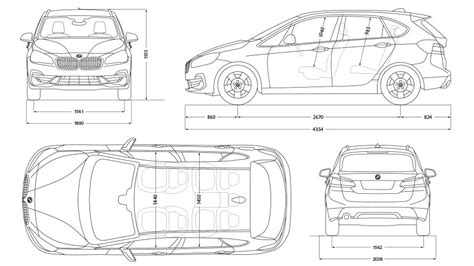 BMW 2 Series Active Tourer: Engines & Technical Data | BMW.bm