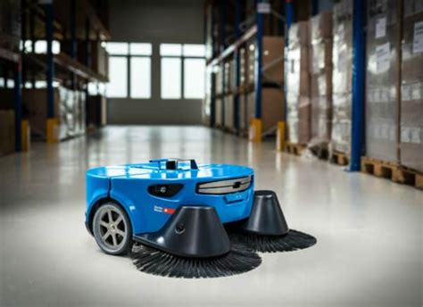 Robot Floor Sweeper K900 - Industrial Floor Cleaner Robot