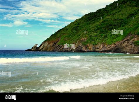 Playa Grande beach in Choroni, Venezuela Stock Photo - Alamy