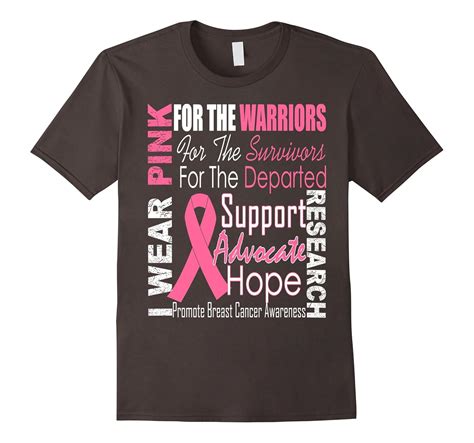 Breast Cancer Awareness T-Shirt – I Wear Pink-Art – Artvinatee