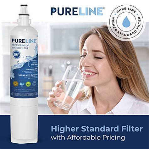 Pureline LT600P LG Refrigerator Water Filter, Kenmore Refrigerator Water Filter 9990 ...