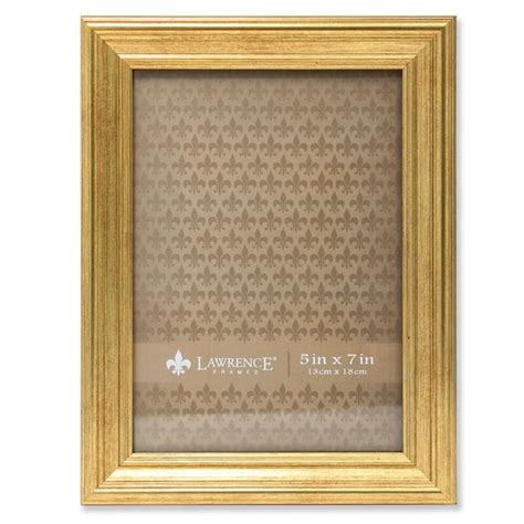 Lawrence Frames 5x7 Sutter Burnished Gold Picture Frame - Walmart.com - Walmart.com