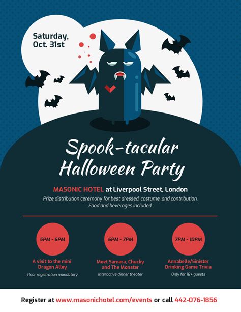 Halloween Costume Party Flyer Templates