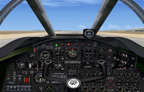 Boeing B-47 Stratojet With Updated Panels for FSX