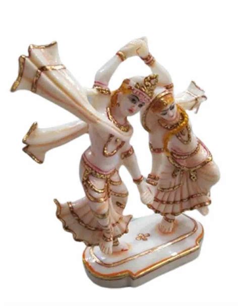 Marble Dancing Radha Krishna Statues, Home at Rs 2000 in Vrindavan | ID: 2852667552530