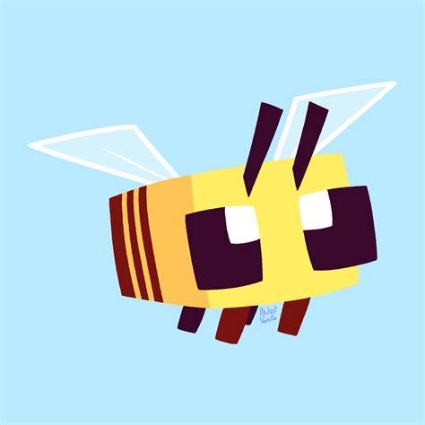 IT'S HIP TO DRAW (minecraft) BEES! by ItsJustVanilla on Newgrounds