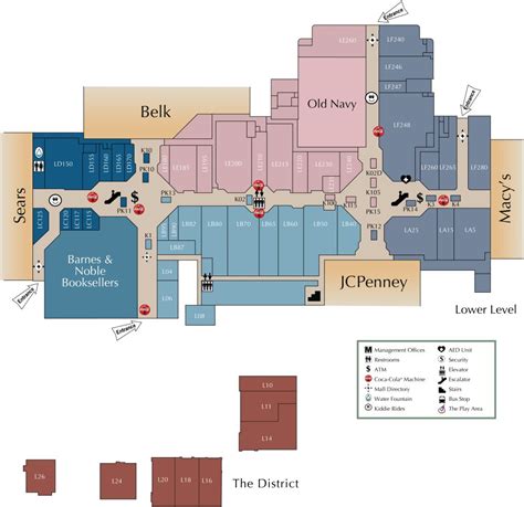 Valley View Mall Map | Map Of The World