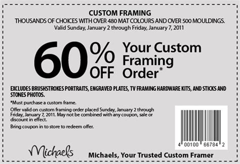 Michaels Canada New Printable Coupons Save 40% Off One Item - Canadian Freebies, Coupons, Deals ...