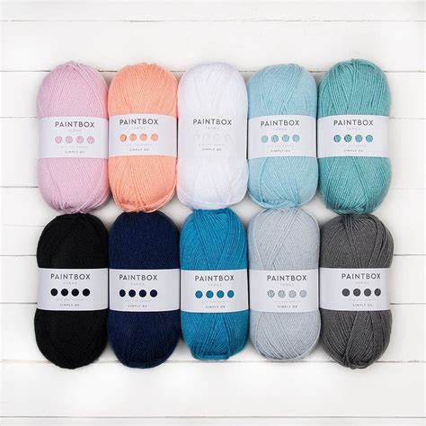 Paintbox Yarns Simply DK Colour Pack | Yarn color combinations, Paintbox yarn, Yarn