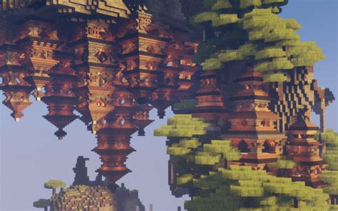 Sky Temple Minecraft Map