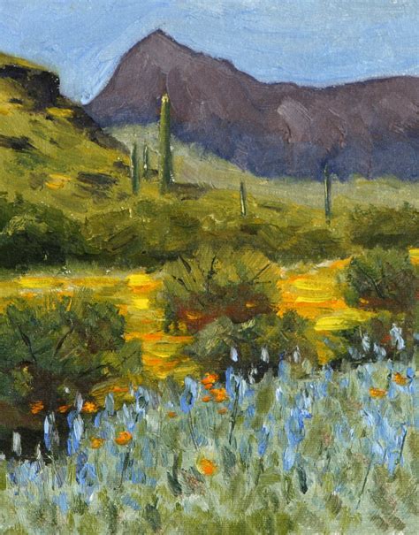 Daily Painters of Arizona: Desert Wildflowers