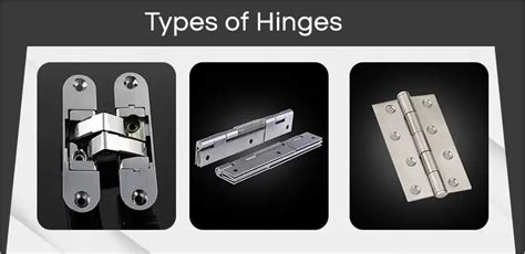 Different Types of Hinges Used in Indian Homes & Offices