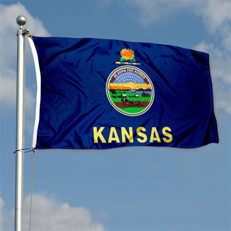 State of Kansas Flag - State Street Products