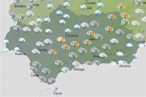 ! Andalucia Today - Andalusia Weekly Weather Forecast December 4-10: Finally, Some Much-needed Rain