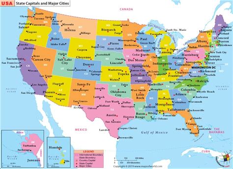 Map Of Usa And Cities – Topographic Map of Usa with States