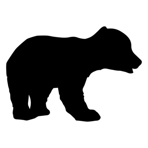 Bear Clip art Silhouette Transparency Portable Network Graphics - angry black bear cubs png ...