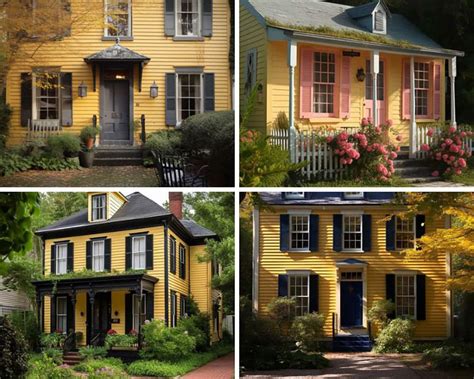 Shutter Colors For a Yellow House (Best Paint Combinations) - Designing Idea